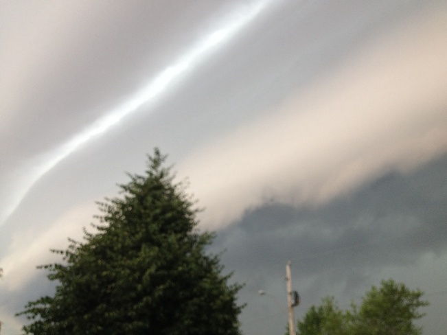 Approaching Storm Blenheim, Ontario Canada
