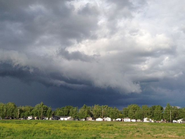 Ominous Clouds Moose Jaw, Saskatchewan Canada