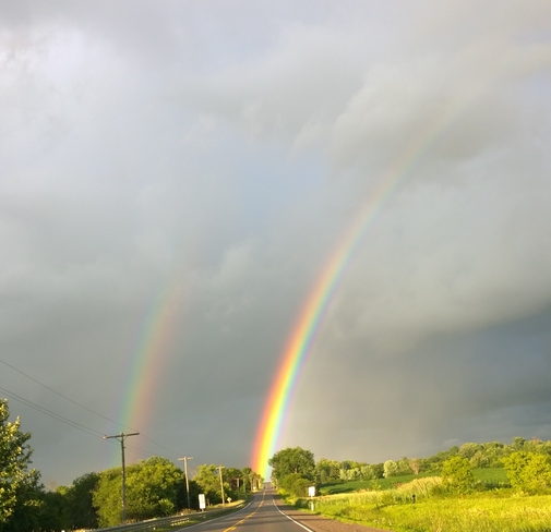 Double Rainbow Cannington, ON