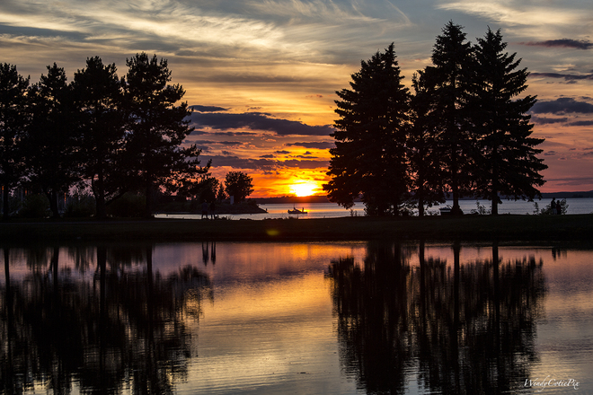 Sundown at Andrew Haydon Park Andrew Haydon Park, Ottawa, ON
