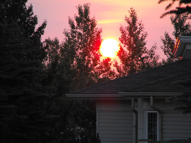 Fiery Sunset Calgary, AB