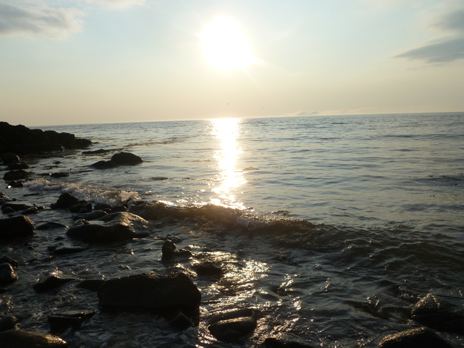 ocean and sunset Nova Scotia