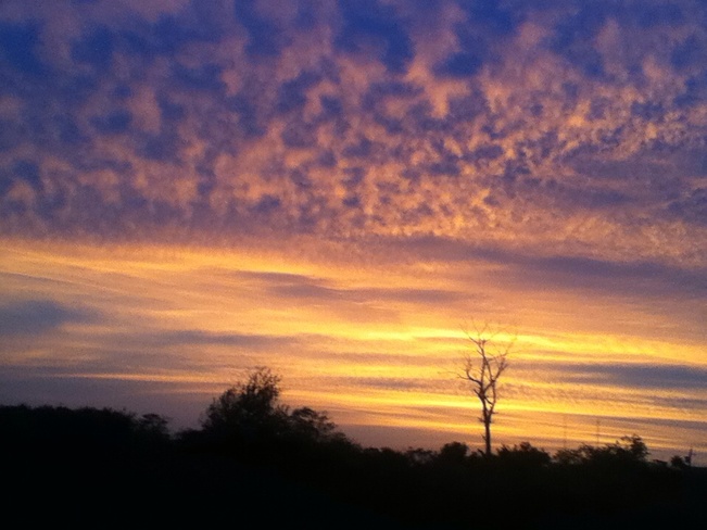 Amazing sunset Sydney, NS