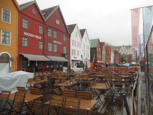 Another rainy day in Bergen, Norway Bergen, Norway