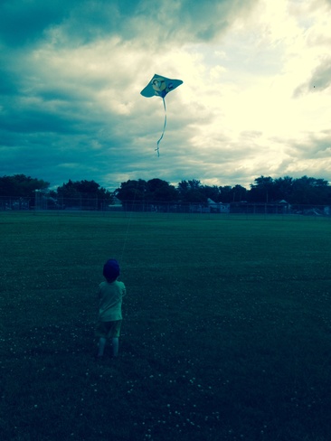 minion kite Hamilton, Ontario Canada