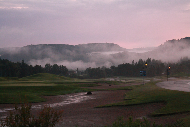 Foggy on the Green Mont-Tremblant, QC
