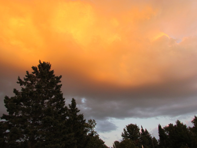Orange Clouds 
