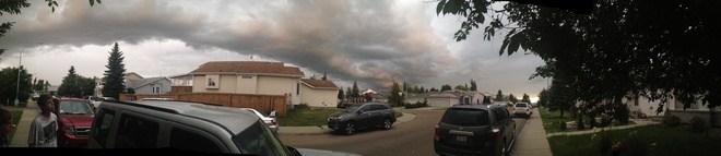 Ominous Cloud Edmonton, Alberta Canada