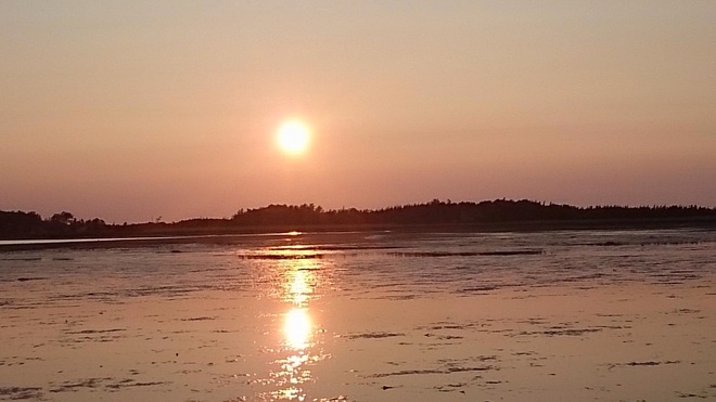 Sunset Pugwash, Nova Scotia Canada