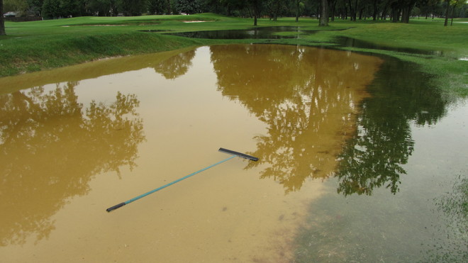 Roseland Golf Course Flooded 