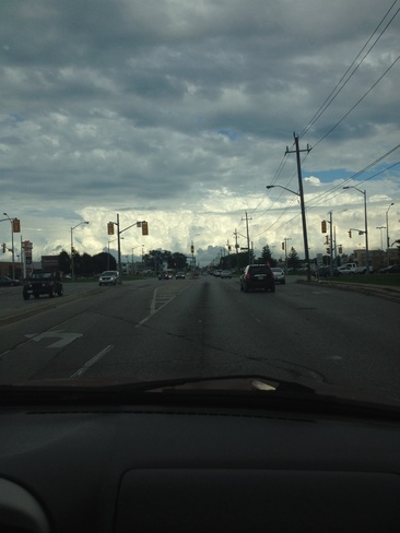Creepy Clouds Brantford, Ontario Canada