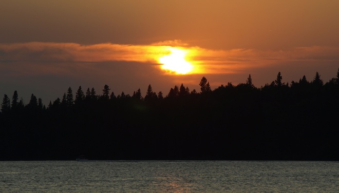 sunset Clear Lake 61A, Manitoba Canada