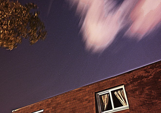 Stars in the northeast sky, before dawn, Winnipeg, MB