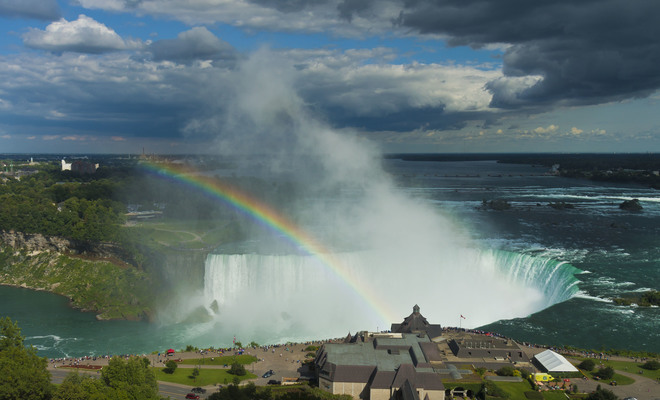 Rainbow over Niagara Falls Niagara Falls, ON