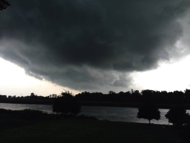 Storm August 19, 2014 - Snye River Wallaceburg, Ontario Wallaceburg, Chatham-Kent, Ontario, Canada