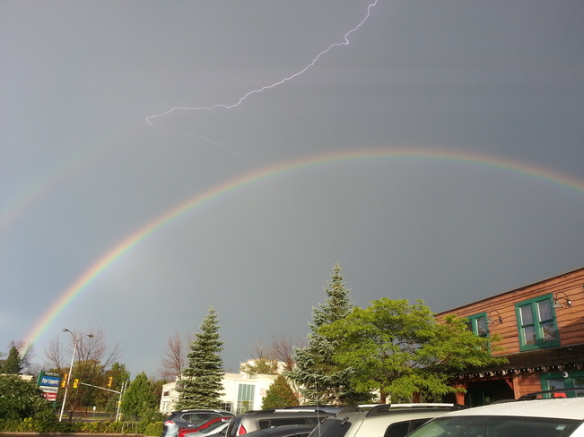 Lightning bolt Ottawa, Ontario Canada