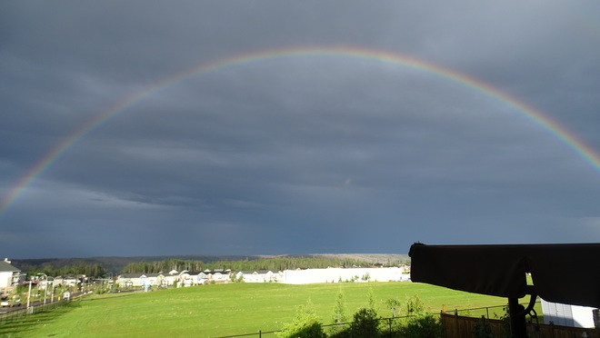 Full Rainbow Fort McMurray, AB