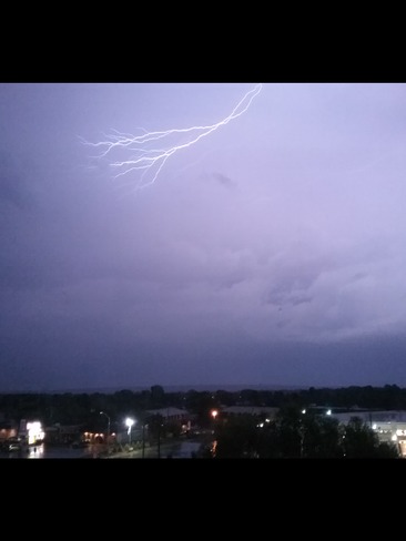 Lightning through my window Sault Ste. Marie, ON