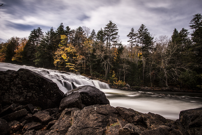 Milky Way Falls Adirondack Mountains, The Lane, North Creek, NY, United States