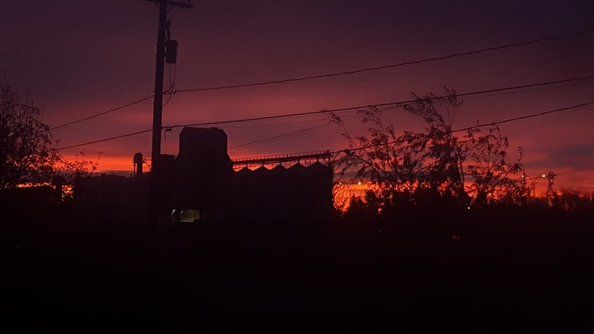 morning sunrise Lethbridge, AB