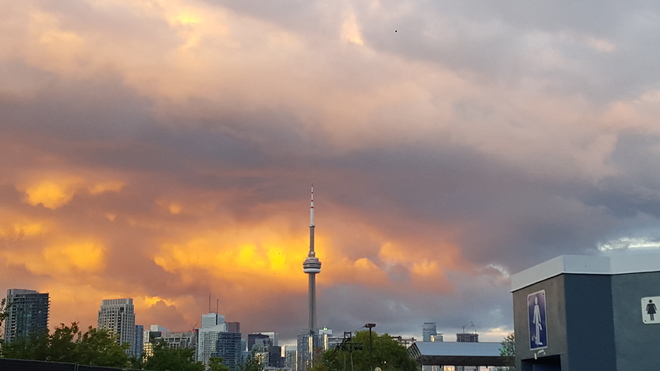 toronto sunset Toronto, ON