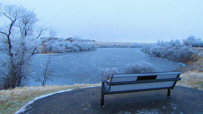 Wind Snow Frost Ice Rain Kindersley, Saskatchewan