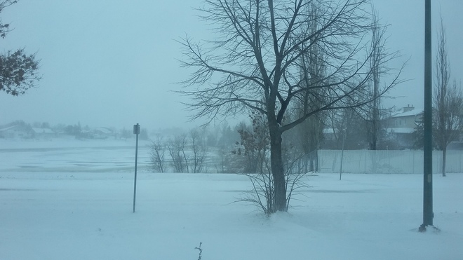winter storm Winnipeg, MB