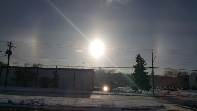 Sun Dog Calgary, AB