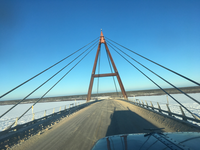 Deh cho bridge Fort Providence, Northwest Territories, CA