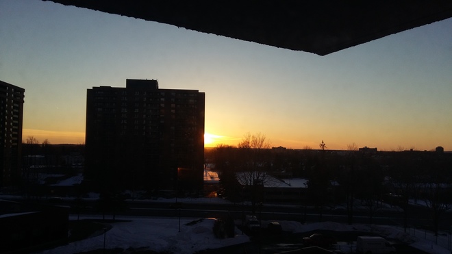 sunset Ottawa, ON