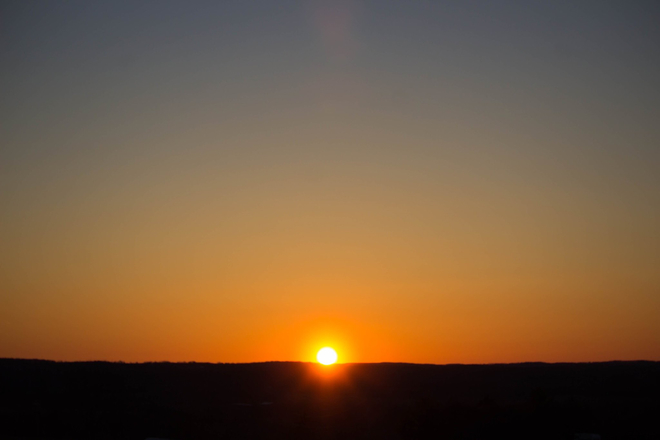 Earth Day Sunset Cramahe, Ontario, CA