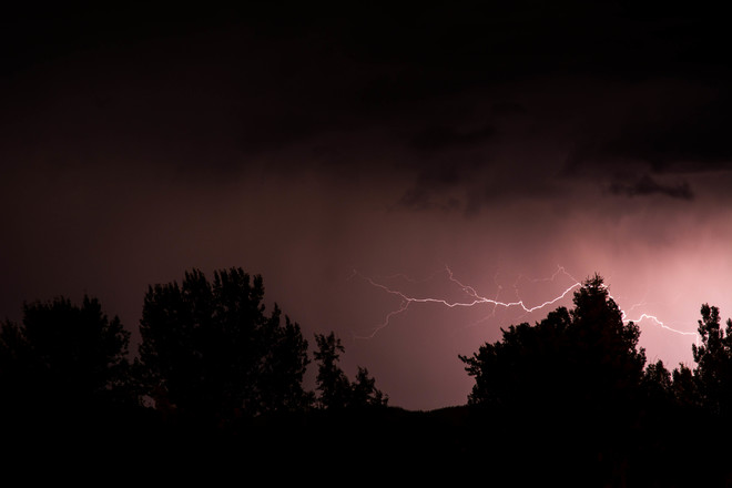 Lighting Storm Nelson, BC