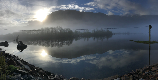 Beautiful morning Squamish, British Columbia, CA
