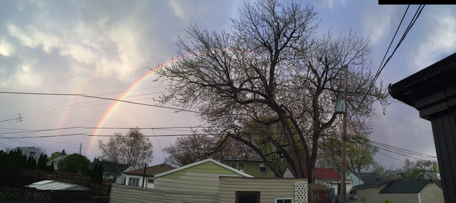 Double rainbow Hamilton, Ontario | L8H 5S4