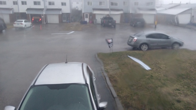 Timmins first thunderstorm pt#2 Timmins, ON
