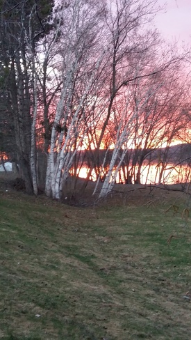 Sunset on the St John River Fredericton, NB