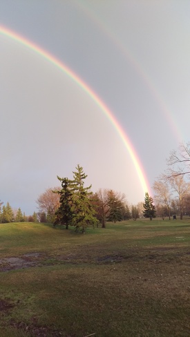 Beautiful rainbow in Edmonton Township Rd 534, Sherwood Park, AB T8A 4V3, Canada