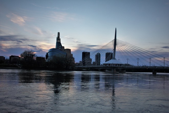 Skyline Sunset Winnipeg, MB