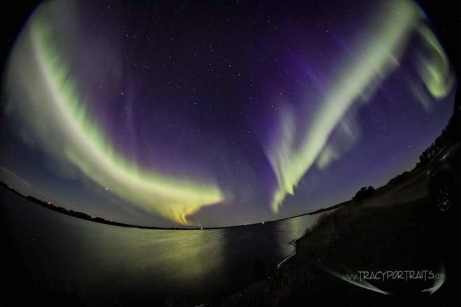 Epic Aurora Storm over Saskatchewan Melville, SK
