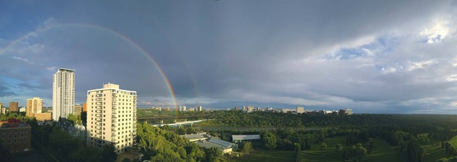 Double Rainbow Edmonton, AB
