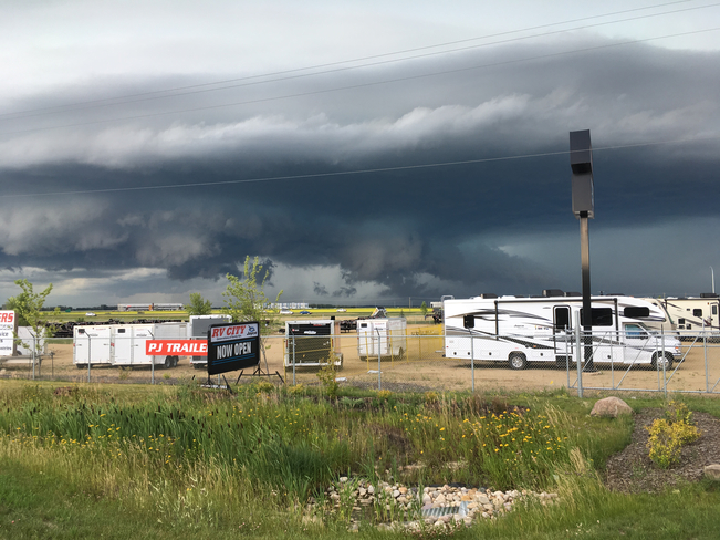 Storm on its way Leduc, Alberta, CA
