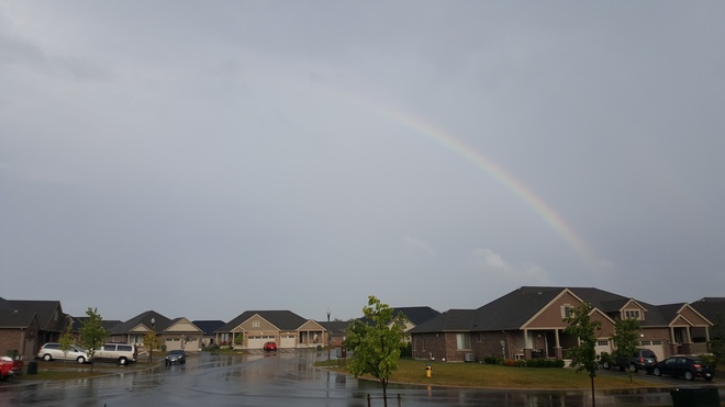 Beautiful Rainbow after Thunderstorm St. Thomas, ON