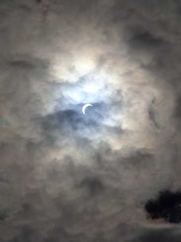 Solar Eclipse Sylvan Lake, AB
