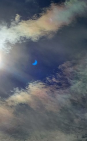 Solar eclipse Fort Vermilion, AB