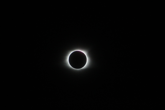 Eclipse solaire 2017 Georgetown S.C. Georgetown, Caroline du Sud, États-Unis