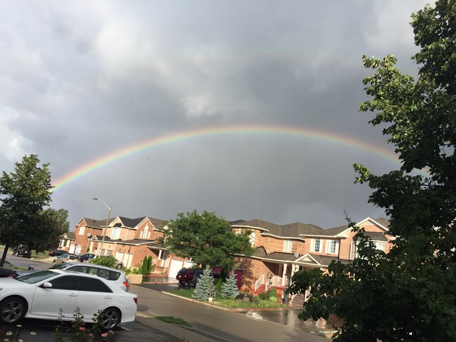 Beautiful rainbow ðŸŒˆ 45 Coverdale Crescent, Scarborough, ON M1V 2S6, Canada