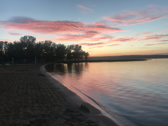 Amazing Sunset Greenwater Lake, Saskatchewan, CA