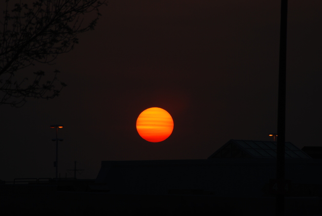 coucher de soleil Brossard, QC