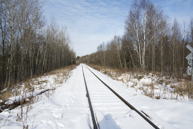 tracks to nowhere 191 Rossmore Rd, Sault Ste. Marie, ON P6C 2Y7, Canada