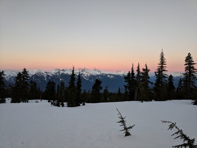 Mountain Sunrise Garibaldi Provincial Park, BC